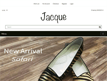 Tablet Screenshot of jacquelee.com